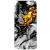 Picasee silikónový prehľadný obal pre Realme 6i - Black Gold 2 Picasee silikónový prehľadný obal pre Realme 6i - Black Gold 2