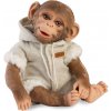 Guca 989 Reborn opička - realistická opička bábätko s mäkkým látkovým telom - 32 cm Guca 989 Reborn opička - realistická opička bábätko s mäkkým látkovým telom - 32 cm