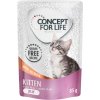 Concept for Life Kitten losos bez obilnín – v želé - 48 x 85 g Concept for Life Kitten losos bez obilnín – v želé - 48 x 85 g