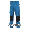 CXS Pánské zkrácené kalhoty STRETCH královská modrá