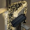 Venkovní LED solární vánoční řetěz - ježek 500 LED/15 m s propojovacím systémem, ovladačem, časovačem a regulací intenzity svícení bílá teplá Venkovní LED solární vánoční řetěz - ježek 500 LED/15 m s propojovacím systémem, ovladačem, časovačem a regulací intenzity svícení bílá teplá