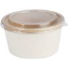 Veko na misku papierovú Kraft 850-1200ml 165mm