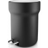 Eva Solo Kúpeľňový odpadkový kôš CITADEL 5 l, čierna, plast / nerezová oceľ Eva Solo Kúpeľňový odpadkový kôš CITADEL 5 l, čierna, plast / nerezová oceľ