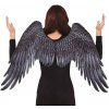Anjelské krídla čierna látková 100 x 70 cm Anjelské krídla čierna látková 100 x 70 cm