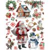 Vianočné samolepky Santa Claus, 33 x 50 cm Vianočné samolepky Santa Claus, 33 x 50 cm