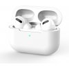 Enem Jednofarebný obal na Airpods Pro - Biely APP1OAIR019
