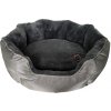Obojstranný pelech pre psa Thermoswitch SANTORINI strieborno sivý Veľkosť:: S Obojstranný pelech pre psa Thermoswitch SANTORINI strieborno sivý Veľkosť:: S