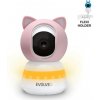 EVOLVEO Baby Monitor LUX, Chytrá 360° videochůvička s nočním viděním, detekcí pláče a pohybu, růžová CAM-LUX-P EVOLVEO Baby Monitor LUX, Chytrá 360° videochůvička s nočním viděním, detekcí pláče a pohybu, růžová CAM-LUX-P