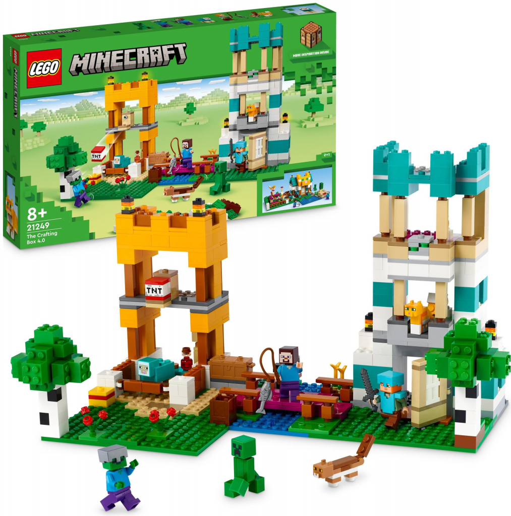 LEGO® Minecraft 21249 Kreatívny box 4.0