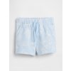 GAP Baby šortky s logom Modrá 3YRS GAP Baby šortky s logom Modrá 3YRS