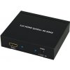 Video distribútor/splitter HDMI 1IN/2OUT, UHD 4K@60Hz 18G Video distribútor/splitter HDMI 1IN/2OUT, UHD 4K@60Hz 18G