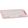 Klávesnica LOGITECH POP Icon Keys Rose (Ružová) Klávesnica LOGITECH POP Icon Keys Rose (Ružová)