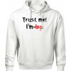 Trust me I´m an Ing. / Ver mi som Ing. - Oversized mikina pánska Moon - kratšia + širšia - XL ( Biela ) Trust me I´m an Ing. / Ver mi som Ing. - Oversized mikina pánska Moon - kratšia + širšia - XL ( Biela )