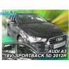 Deflektory Heko Audi A3 Sportback 2013 - 2020 predné + zadné