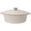 Hrniec Liatinový oválny Tierra 30 cm 4L krémový NOIS Hrniec Liatinový oválny Tierra 30 cm 4L krémový NOIS