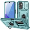 VSETKONAMOBIL 68610 RING CAMERA Kryt s držiakom pre Samsung Galaxy A25 5G mentolový zelený VSETKONAMOBIL 68610 RING CAMERA Kryt s držiakom pre Samsung Galaxy A25 5G mentolový zelený