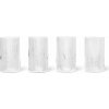 ferm LIVING Poháre na aperitív RIPPLE číra 4 x 140 ml ferm LIVING Poháre na aperitív RIPPLE číra 4 x 140 ml
