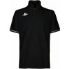 Pánske tričko Kappa BARLI Black/White L Pánske tričko Kappa BARLI Black/White L