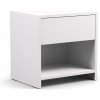 DREVONA Nočný stolík EDO biely DREVONA Nočný stolík EDO biely