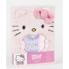 Zápisník Hello Kitty třpytivý A5 Zápisník Hello Kitty třpytivý A5