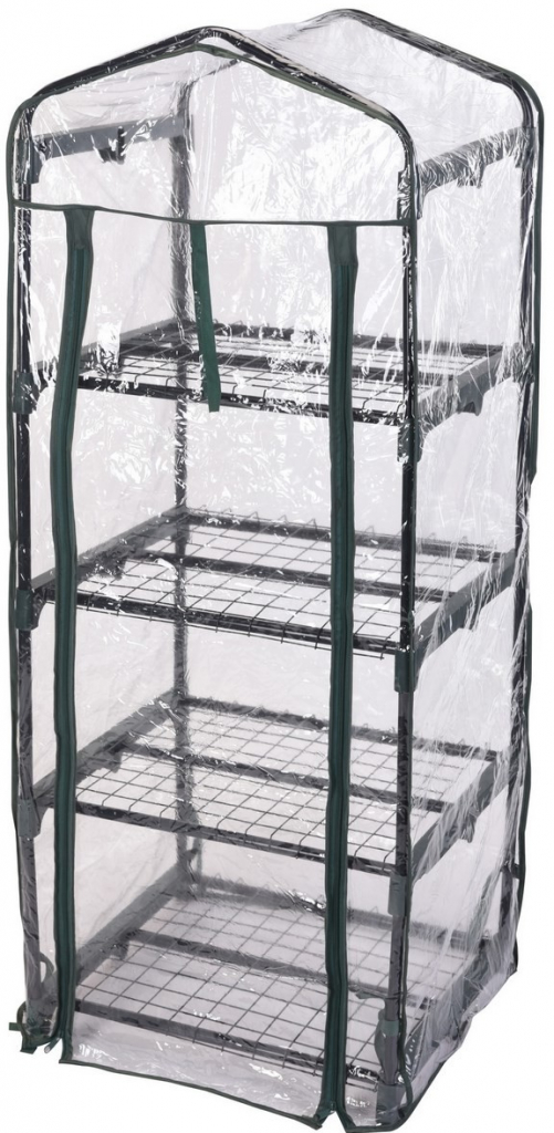 Greenhouse, 4policový fóliovník 50 x 45 x 130 cm