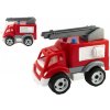 Teddies Auto hasiči plast na voľný chod Teddies Auto hasiči plast na voľný chod