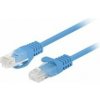 Lanberg patchcord kat.6 UTP 2m modrý Fluke Passed 10 ks Lanberg patchcord kat.6 UTP 2m modrý Fluke Passed 10 ks