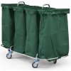 Polyesterový vak pre vozíky, 740 x 1050 mm, 120 l, zelená Polyesterový vak pre vozíky, 740 x 1050 mm, 120 l, zelená