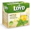 Loyd Tea pyramída žihľava s citrónom 38g Loyd Tea pyramída žihľava s citrónom 38g