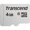 Transcend 4GB microSDHC 300S (Class 10) paměťová karta TS4GUSD300S Transcend 4GB microSDHC 300S (Class 10) paměťová karta TS4GUSD300S