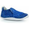 Bobux Scamp Organic Snorkel Blue topographic barefoot topánky 20 EUR