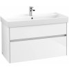 Villeroy & Boch Collaro skrinka 95.4x44.4x54.6 cm závesná kúpeľňová skrinka pod umývadlo biela C01100DH Villeroy & Boch Collaro skrinka 95.4x44.4x54.6 cm závesná kúpeľňová skrinka pod umývadlo biela C01100DH