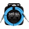 Ernie Ball Flex Instrument Cable 10' Blue