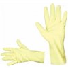 ČERVA rukavice STARLING 141113-03 latexové pre domácnosť, velúrová úprava, „L“