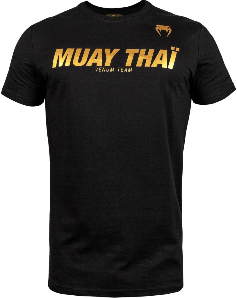Venum pánské tričko Muay Thai VT čierno žlté