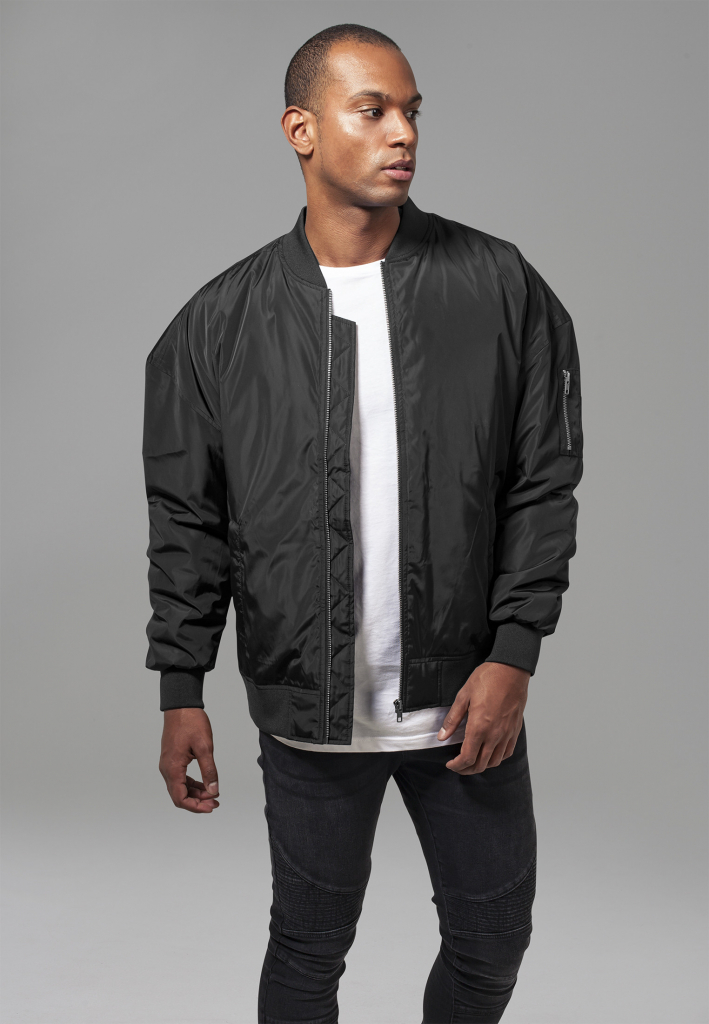 Urban Classics Oversized bomber jacket darkolive