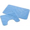 Koupelnová předložka 860 Nevada 010 blue uni Malý set 40x50 + 50x80 cm Koupelnová předložka 860 Nevada 010 blue uni Malý set 40x50 + 50x80 cm