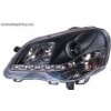 Predné svetlá (lampy) čierne + DRL denné svietenie VW Polo 9N2 -- rok výroby 2005-09 Predné svetlá (lampy) čierne + DRL denné svietenie VW Polo 9N2 -- rok výroby 2005-09