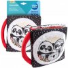 Canpol Babies BabiesBoo senzorická knižka Panda čiernobiela Canpol Babies BabiesBoo senzorická knižka Panda čiernobiela
