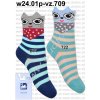 WOLA Detské ponožky w24.01p-vz.709 T22 21-23(14-15) WOLA Detské ponožky w24.01p-vz.709 T22 21-23(14-15)