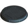 Standartpark guľatý poklop 750 mm čierny Standartpark guľatý poklop 750 mm čierny