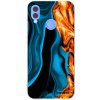 Picasee silikónový prehľadný obal pre Huawei P Smart 2019 - Gold blue Picasee silikónový prehľadný obal pre Huawei P Smart 2019 - Gold blue