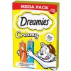 Dreamies Creamy s kuracím mäsom a lososom 12 x 10 g