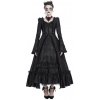 šaty DEVIL FASHION Gothic Rose Čierna S šaty DEVIL FASHION Gothic Rose Čierna S