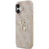 Guess PU Leather 4G Metal Logo Gold Frame Zadný Kryt pre iPhone 17 Pink Guess PU Leather 4G Metal Logo Gold Frame Zadný Kryt pre iPhone 17 Pink