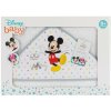 INTERBABY | Osuška froté MICKEY - BIELO/SIVÁ INTERBABY | Osuška froté MICKEY - BIELO/SIVÁ