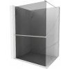MEXEN/S - Kioto+ Sprchová zástena WALK-IN s poličkou a držiakom uterákov 110 x 200, grafit, nikel kartáčovaná 800-110-121-97-40 MEXEN/S - Kioto+ Sprchová zástena WALK-IN s poličkou a držiakom uterákov 110 x 200, grafit, nikel kartáčovaná 800-110-121-97-40