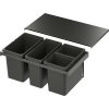 VS ENVI Flex Systém na třídění odpadu KB 800 mm, 1×22/1×16/2×10 l, lava VS ENVI Flex Systém na třídění odpadu KB 800 mm, 1×22/1×16/2×10 l, lava
