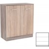 Príborník Miami 2 dvierka 80x92 cm dub sonoma - dub york Príborník Miami 2 dvierka 80x92 cm dub sonoma - dub york