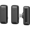 Ulanzi J12 Wireless Lavalier Microphone System(Type-C) Black V2 Ulanzi J12 Wireless Lavalier Microphone System(Type-C) Black V2